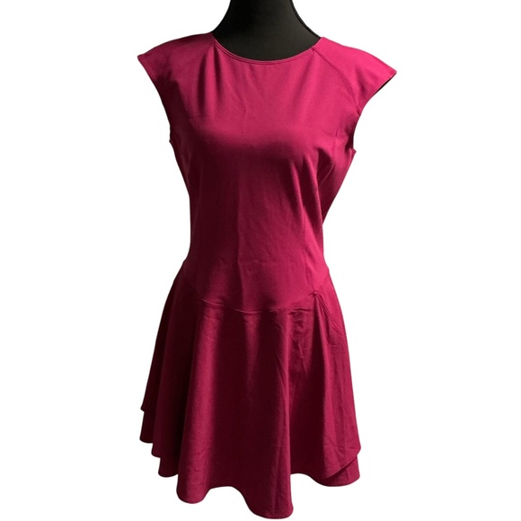 lululemon athletica Dresses & Skirts - Lululemon Athletica Pink Raspberry Tennis Dress Size 8
